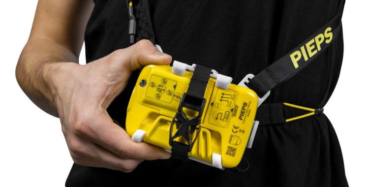 Pieps har tagit fram en ny hård bärsele till sina DSP-modeller, selen förhindrar att sök-, sänd-, av-reglaget rör sig av misstag.