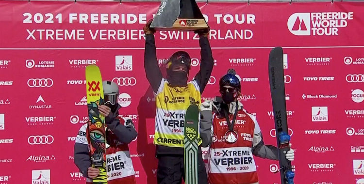 Kristofer Turdell vann i Verbier, tog även därmed totalt segern på Freeride World Tour 2021.