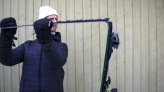 Vi teståker vikbara pistskidan Elan Voyager