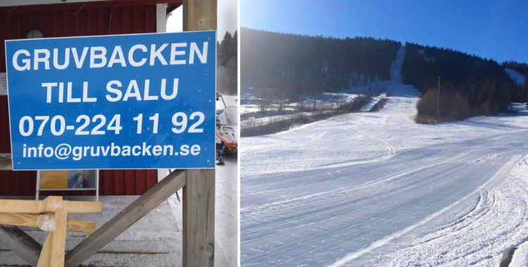 Nu är Gruvbacken i Huså, Åreskutan till salu.