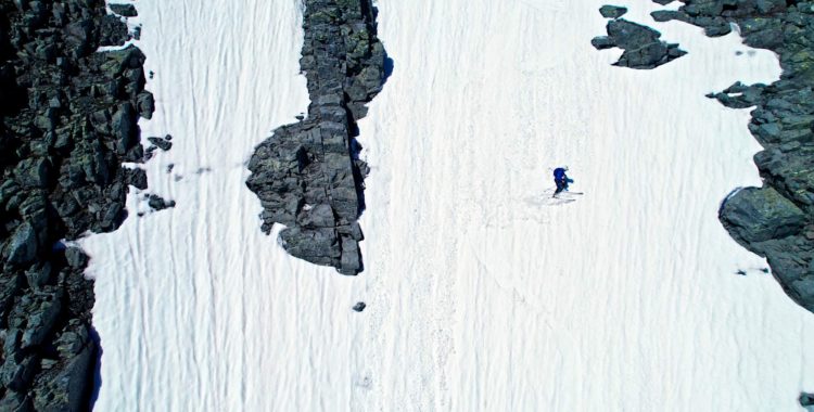 Åket X-files från Templet på Sylarna är en utmaning som heter duga.