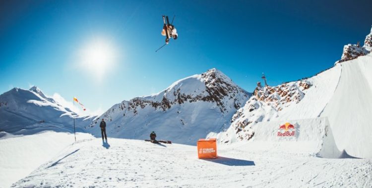 Oliwer Magnusson njöt av sol och finväder på tävlingen i Österrike.