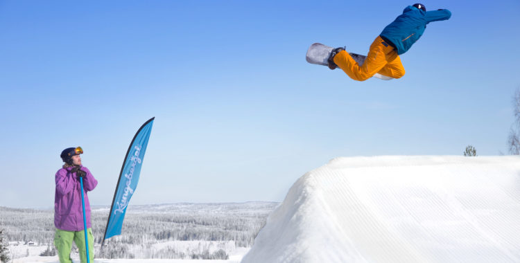 Kunsgberget har icke parkerat parkarbetet, i vinter byggs nyheter. 