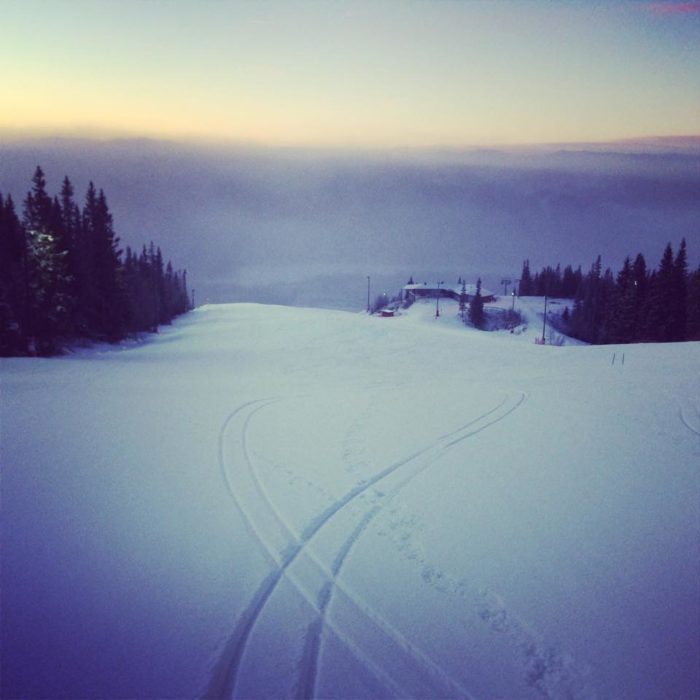 Åre fick nysnö lagom tills julgästerna började anlända.