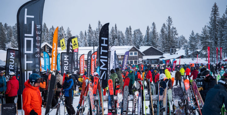 Hur många skidor går det att testa på en helg egentligen?