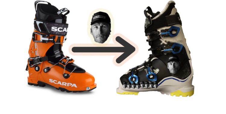 Forna racern Bode Miller ska hjälpa Scarpa att utveckla alpina pjäxor. 