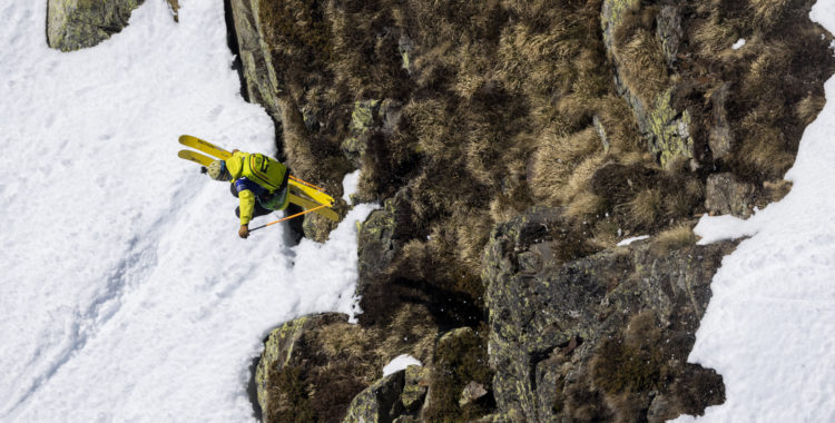 Andrew Pollard hade en bra dag och fick en bronspeng på dagens  Freeride World Tour i Andorra. 