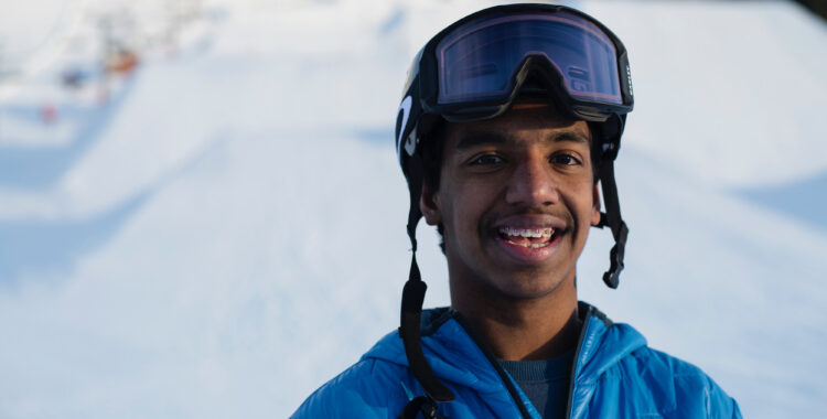 Theo Thorén, 14 år gammal, från Sälen.