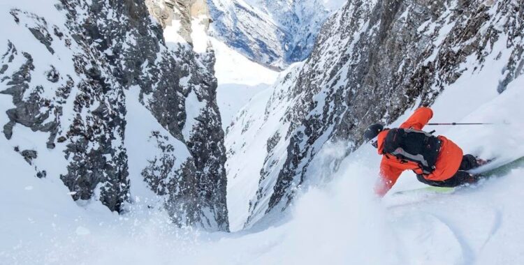 Mattias Karlsson bränner ned för en ränna
