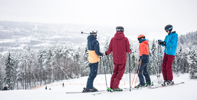 Köp två egna skidanläggningar.