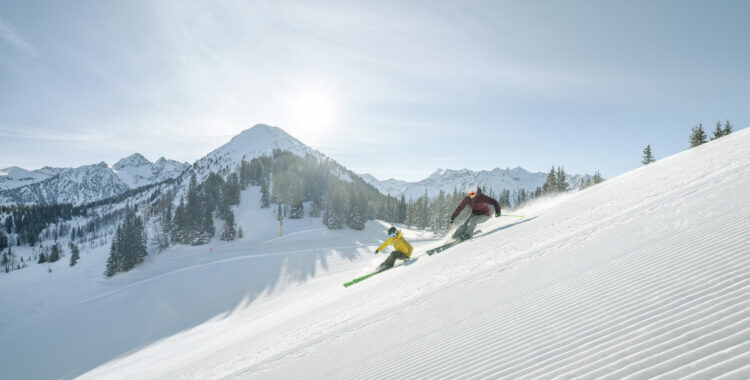 Försklassig piståkning i Schladming-Dachstein.