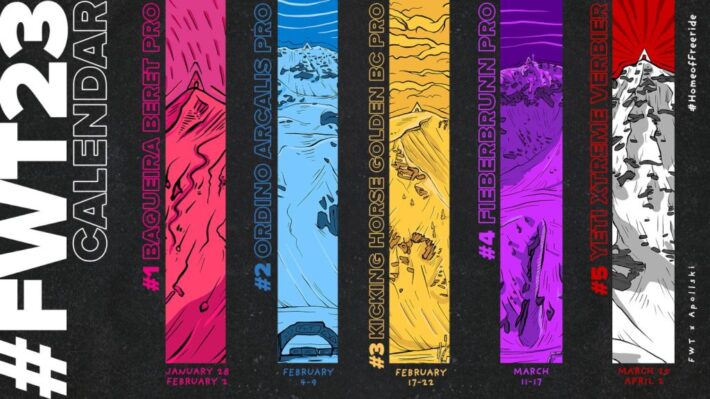 Freeride Wourld Tours premiär flyttas