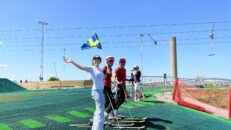 Nationaldag med skidåkning i Stockholm 🇸🇪