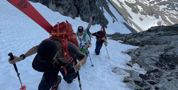 Brant ränna i Norge.