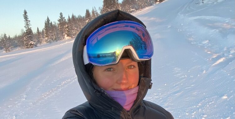 Ett nytt ansikte i friåkningsvärlden. 