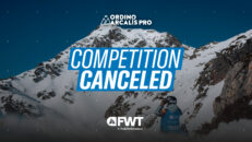 Andra deltävlingen i Freeride World Tour inställd – snöbrist i Andorra