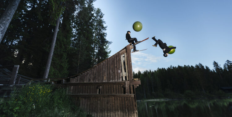 Det finns många olika sätt att åka skidor på.