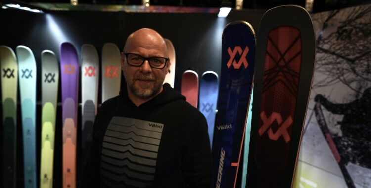 Völkl Peregrine och Mantra M7.