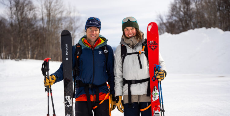 John Wilcoxen och Maja Tekla Jonson.