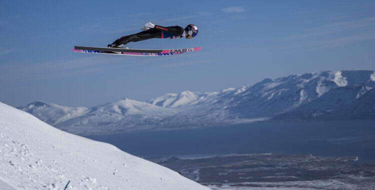 Ett 291 meter långt hopp.