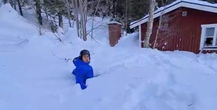 Vinnarens blick efter utfört stunt.