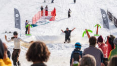 Sommarskidåkning och tropiska känslor i Tänndalen