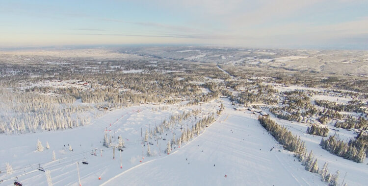 Projektet med testkörning av självkörande bussar i Sälen och Idre drog igång i januari.