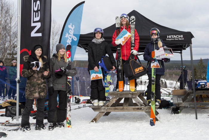 Podium Damer