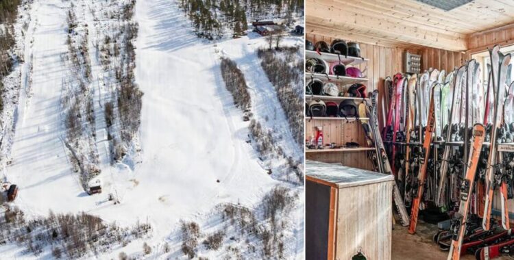 Skidanläggning till salu i Kassjö