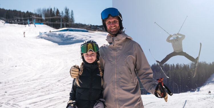 Åka i parken tillsammans med sina barn?