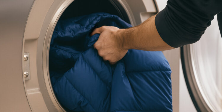 Hur tvättar man en dunjacka
