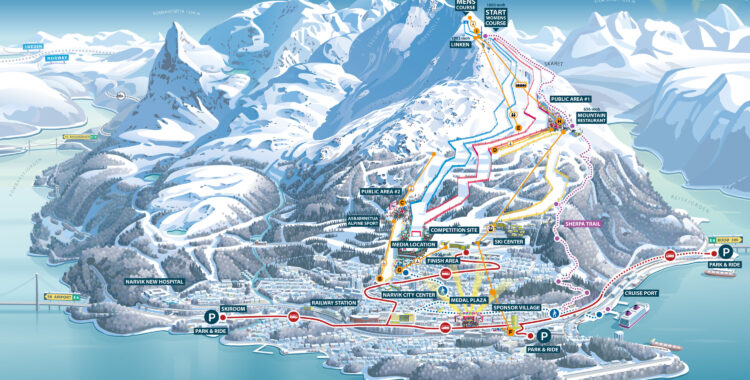 Stora planer för Narvik.