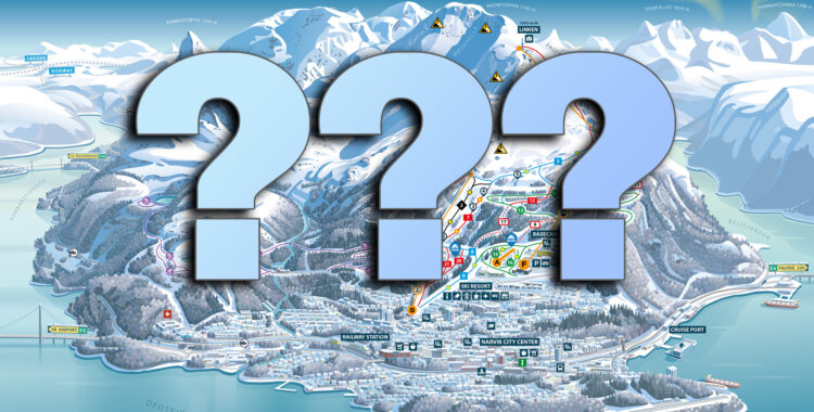 Nordens snyggaste pistkarta ritas om.