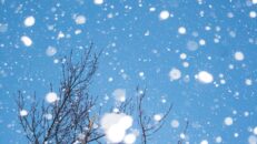 Puderlarm: En meter snö påväg mot Italien