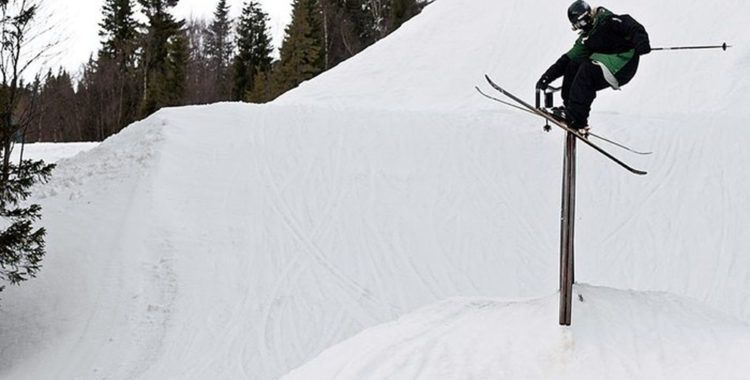 Johan Niemi tränar inför provet 