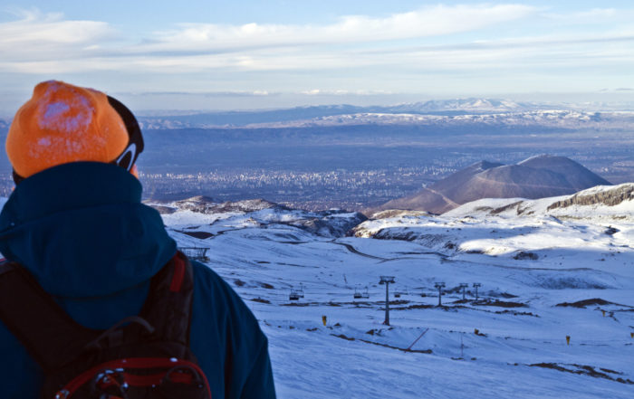 Utsikten över staden för tankarna till SimCity