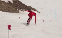 Edmond Plawczyk slår världsrekord på snowboard