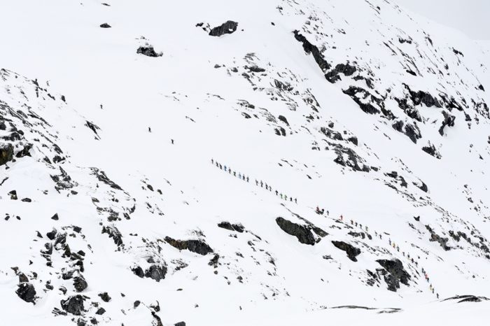 Hiken uppför Nordals