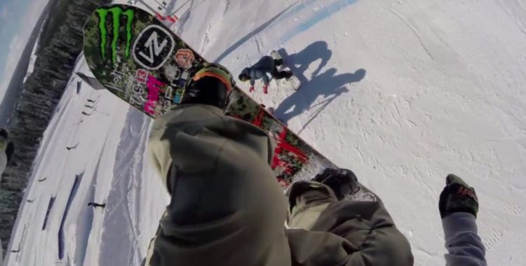 Haldor Helgason med ett eget stunt