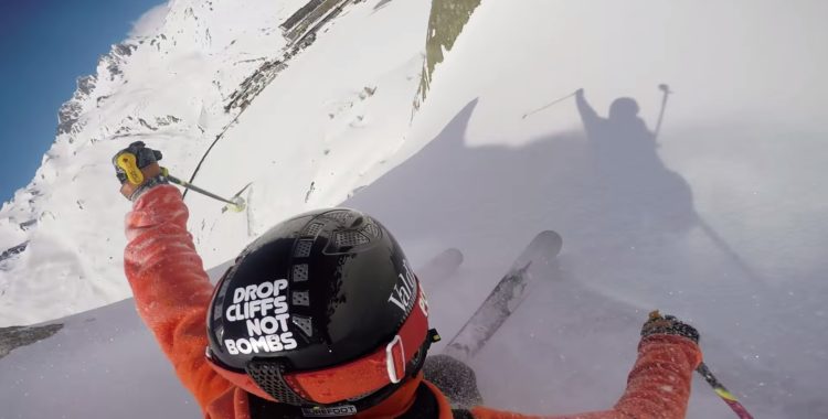 Leo Taillefer hittar en fin linje i Tignes