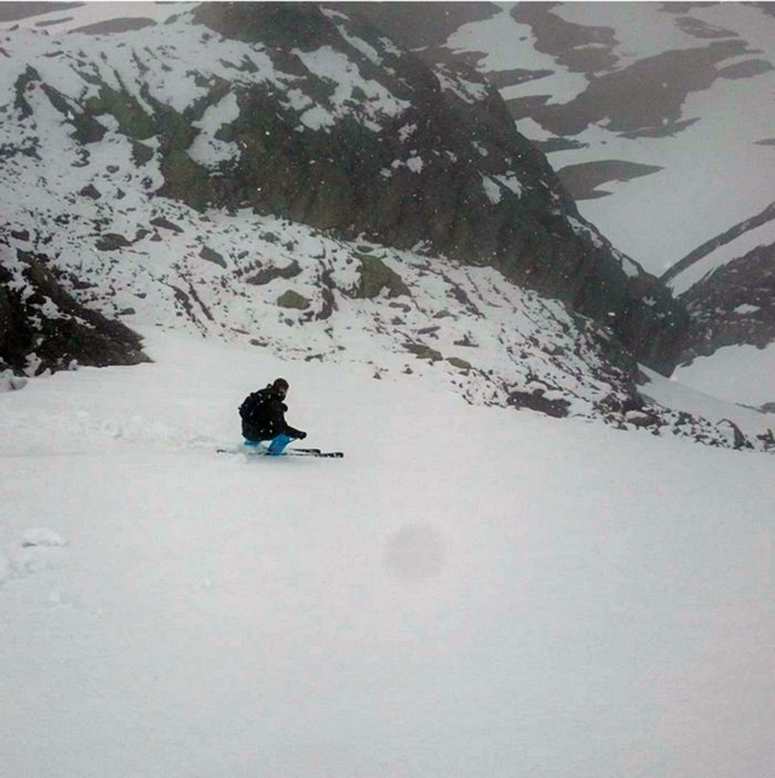 Röldal fick för två dagar sen nysnö över 1.400 meter