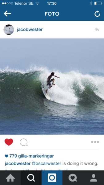 Oscar Wester "getting pitted"