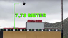 Världens högsta air på skateboard