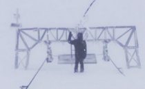 40 cm snö i Folgefonna under helgen