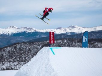 Emma Dahlström under träningen