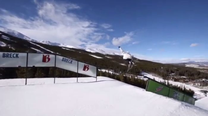 Harlaut mitt i en gap to lipslide