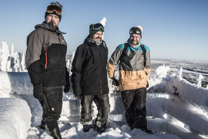 Johan Olofsson, Ingemar Backman och Jacob Söderqvist