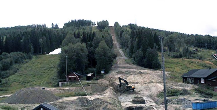 Såhär ser det ut på Kungsberget just nu