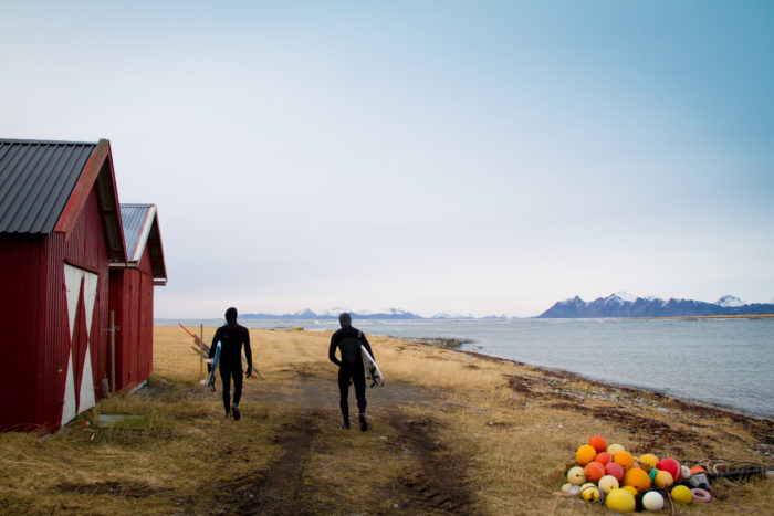 På väg mot surf