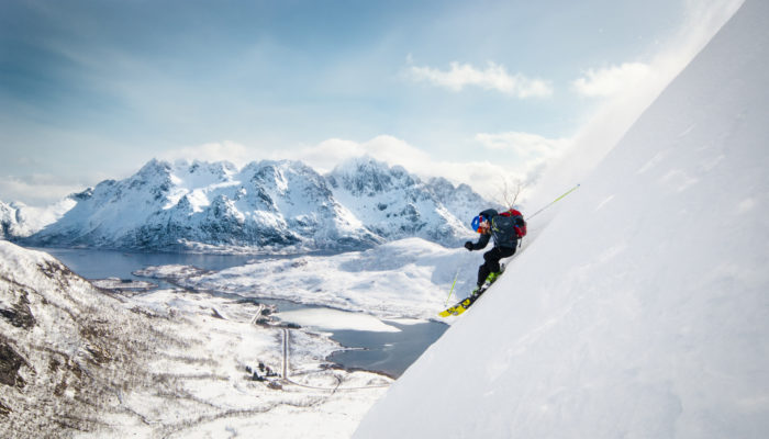 Vackra vyer i Lofoten
